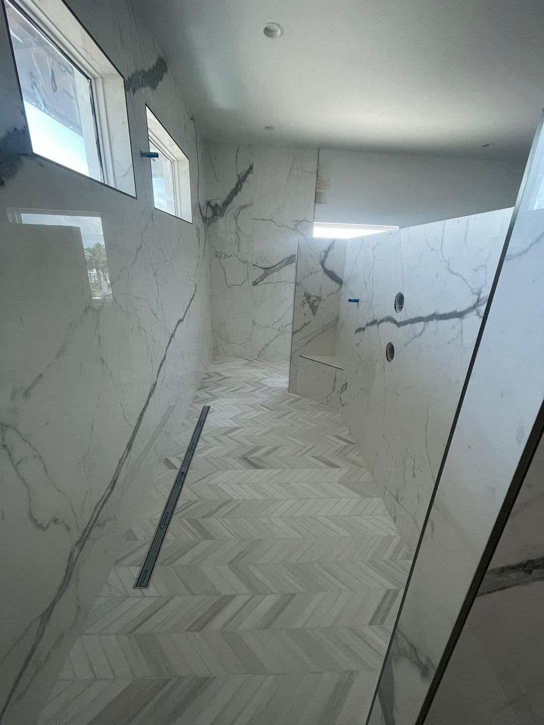 Modern Tile Installation Tampa Lithia Riverview FL by PF Tile Corp